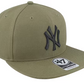 NEW YORK YANKEES 47' BRAND BALLPARK CAMO SNAPBACK HAT