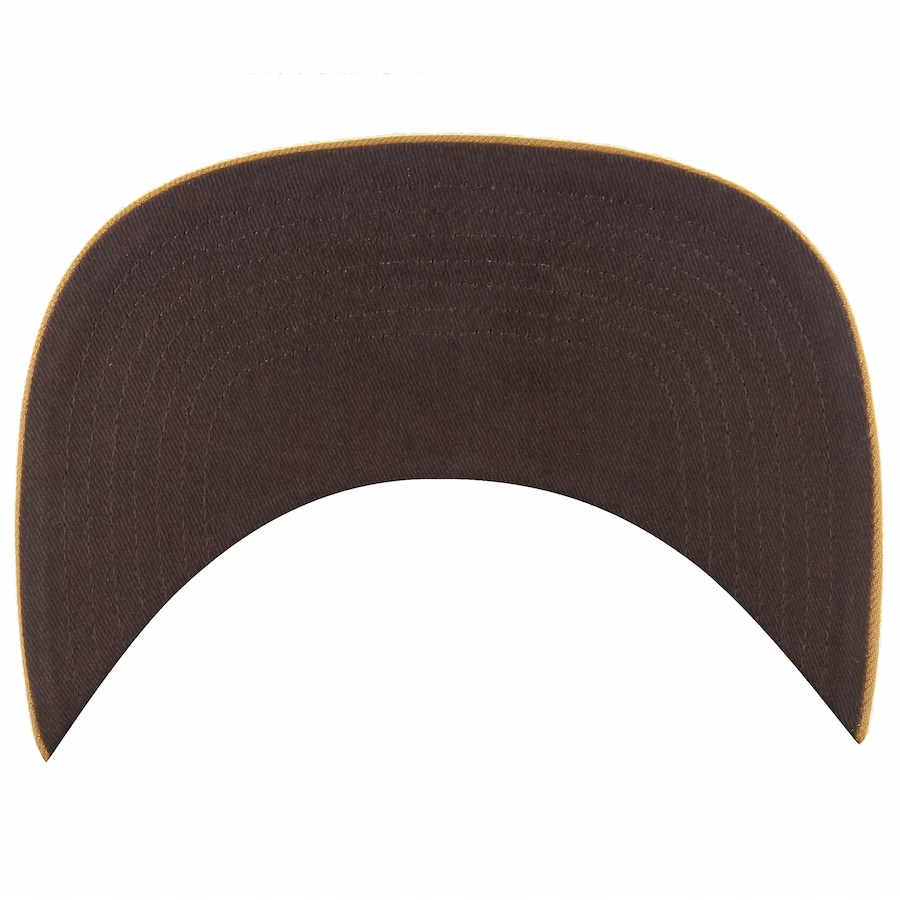NEW YORK YANKEES 47' BRAND CAPTAIN ADJUSTABLE SNAPBACK HAT - CAMEL