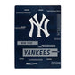 NEW YORK YANKEES 60"X80" PRESTIGE BLANKET