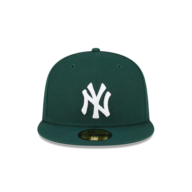 dark green yankees hat