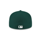 GORRA AJUSTADA 59FIFTY LOGO BÁSICO DE LOS NEW YORK YANKEES - VERDE OSCURO