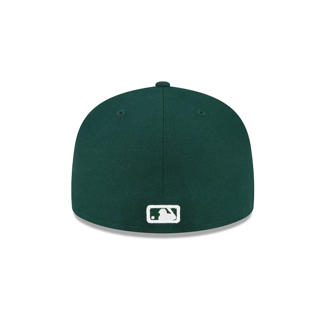 GORRA AJUSTADA 59FIFTY LOGO BÁSICO DE LOS NEW YORK YANKEES - VERDE OSC –  JR'S SPORTS