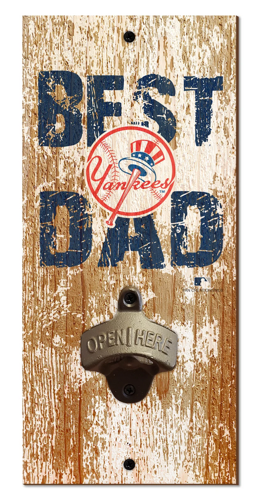 NEW YORK YANKEES BEST DAD BOTTLE OPENER