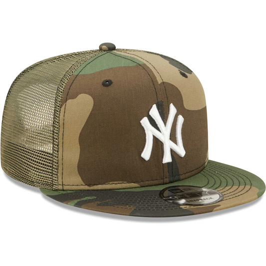 GORRA SNAPBACK CAMO TRUCKER 9FIFTY DE LOS NEW YORK YANKEES