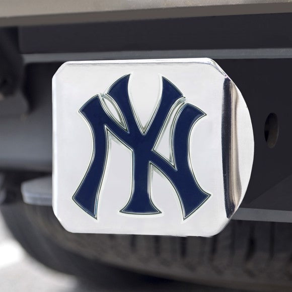 ENGANCHE DE LOGOTIPO DE COLOR CROMADO DE LOS YANKEES DE NUEVA YORK