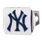ENGANCHE DE LOGOTIPO DE COLOR CROMADO DE LOS YANKEES DE NUEVA YORK