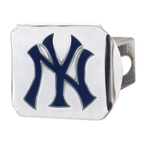 ENGANCHE DE LOGOTIPO DE COLOR CROMADO DE LOS YANKEES DE NUEVA YORK