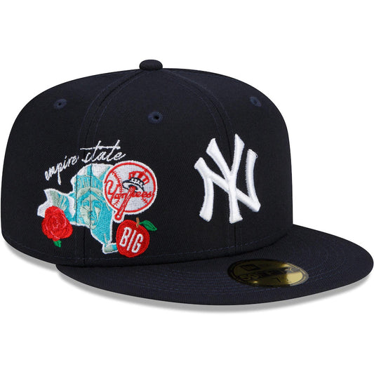 CLUSTER DE LA CIUDAD DE LOS YANKEES DE NUEVA YORK 59FIFTY EQUIPADO