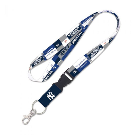 NEW YORK YANKEES COLOR BLOCK LANYARD