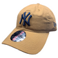 NEW YORK YANKEES CORE CLASSIC 9TWENTY ADJUSTABLE HAT - LIGHT BRONZE