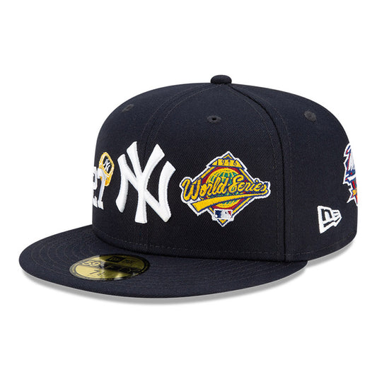 LOS YANKEES DE NUEVA YORK CUENTAN LOS ANILLOS 59FIFTY EQUIPADO