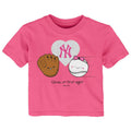 NEW YORK YANKEES INFANT I GLOVE YOU T-SHIRT