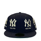 NEW YORK YANKEES LIFE QUARTER 59FIFTY FITTED