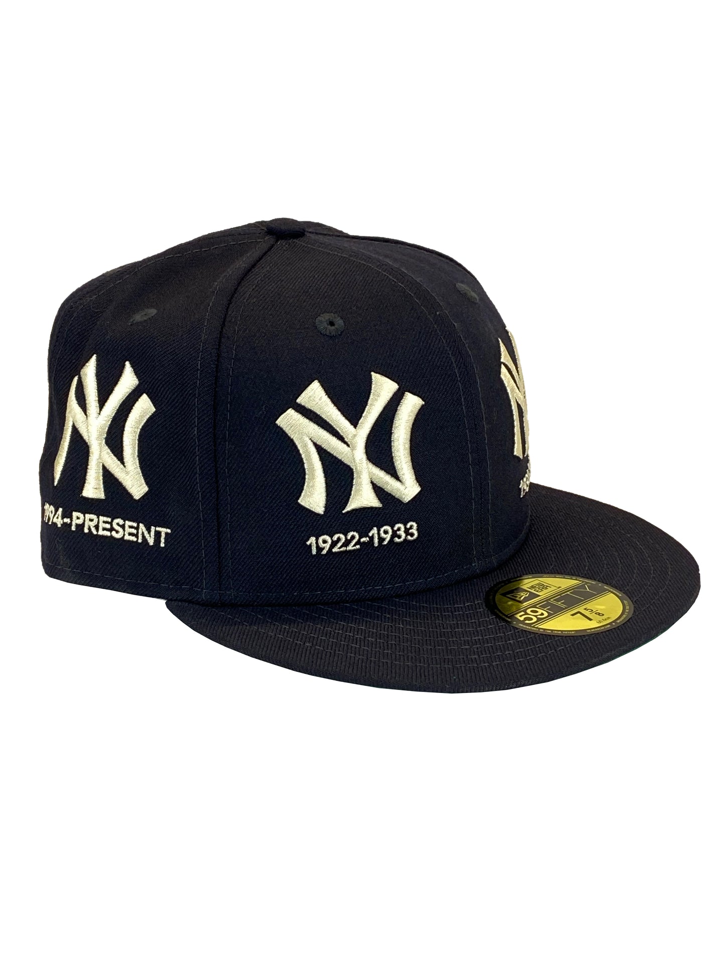 NEW YORK YANKEES LIFE QUARTER 59FIFTY FITTED