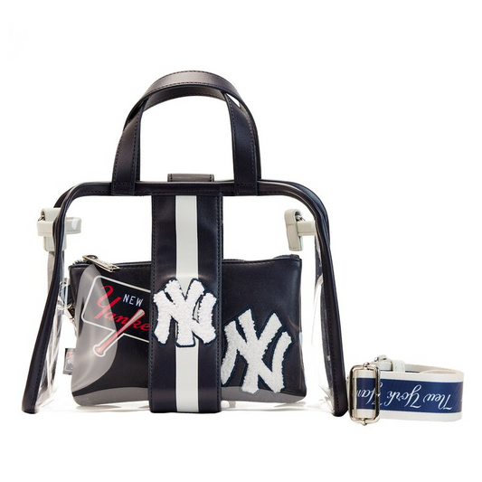 BANDOLERA CON BOLSA LOUNGEFLY STADIUM DE LOS NEW YORK YANKEES