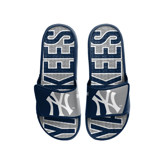 NEW YORK YANKEES MEN'S BIG LOGO GEL SLIDE