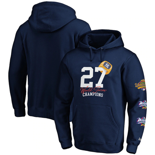 NEW YORK YANKEES MEN'S COUNT THE RINGS HOODIE SWEATSHIRT