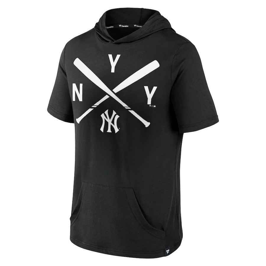 NEW YORK YANKEES MEN'S ICONIC REBEL HOODIE SWEATSHIRT
