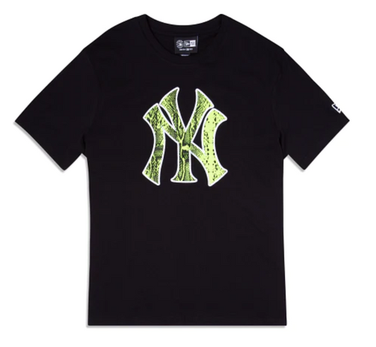 CAMISETA VERANO POP DE PIEL DE SERPIENTE DE LOS NEW YORK YANKEES PARA HOMBRE