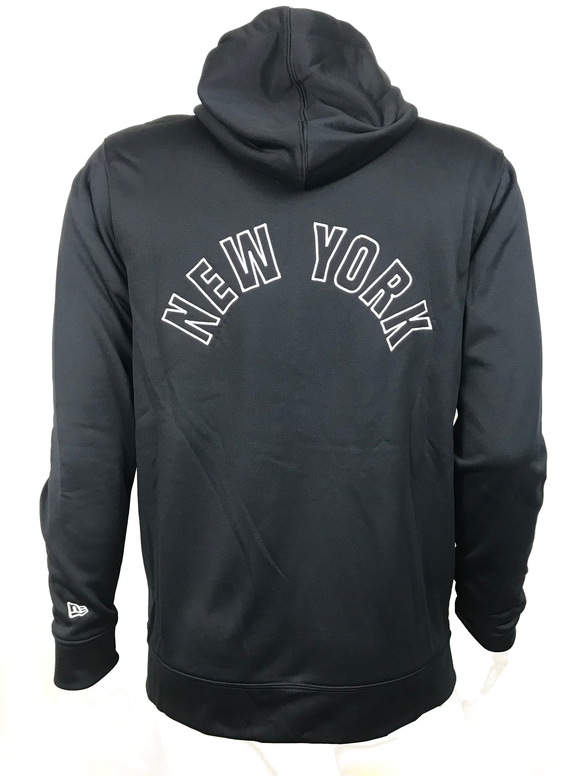 NEW YORK YANKEES MENS BACK ARCH NAME HOODIE SWEATSHIRT