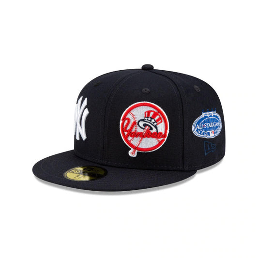 NEW YORK YANKEES PATCH PRIDE 59FIFTY FITTED