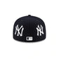 NEW YORK YANKEES PATCH PRIDE 59FIFTY FITTED