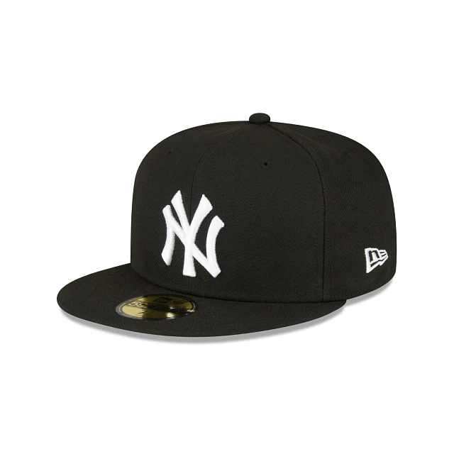 NEW YORK YANKEES SIDEPATCH 2008 ALL-STAR GAME 59FIFTY FITTED HAT - BLACK