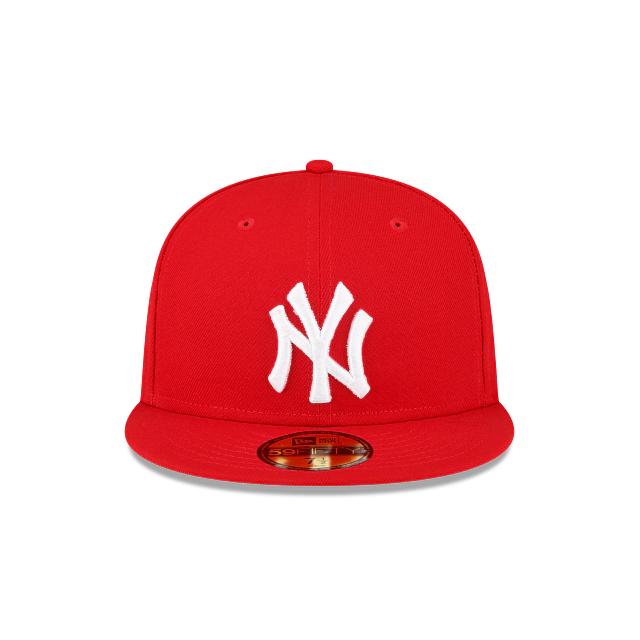 NEW YORK YANKEES SIDEPATCH 2008 ALL-STAR GAME 59FIFTY FITTED HAT - RED