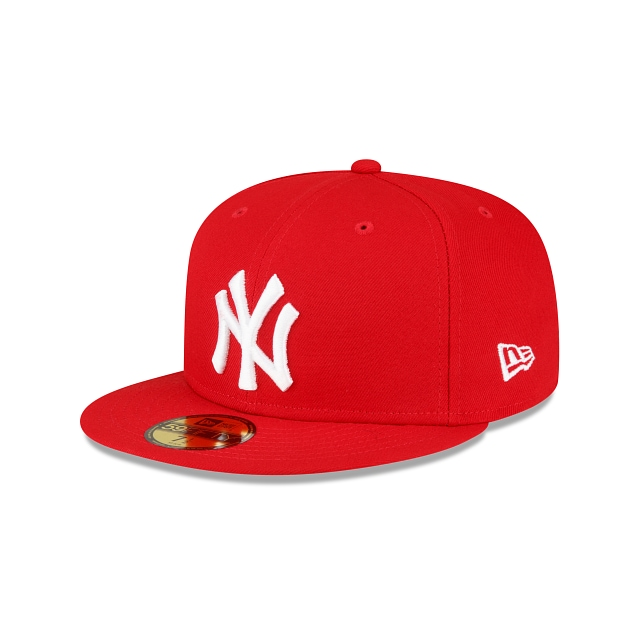 SOMBRERO AJUSTADO 59FIFTY DE NEW YORK YANKEES SIDEPATCH 2008 ALL-STAR GAME - ROJO