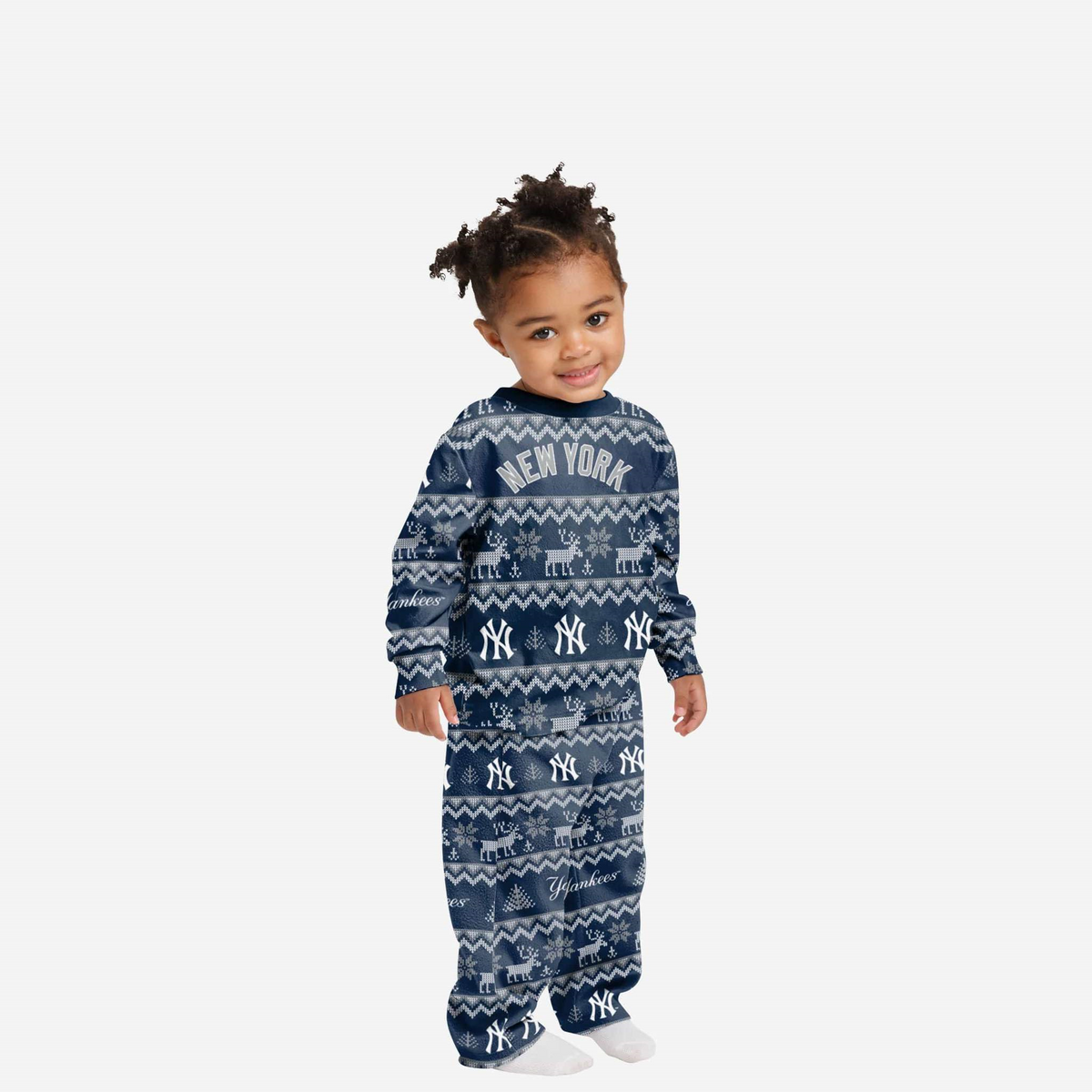 NEW YORK YANKEES TODDLER ALL OVER PRINT PAJAMAS