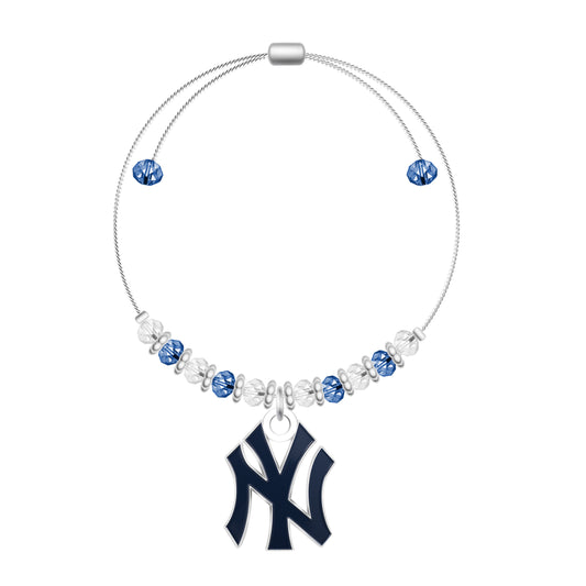 BRAZALETE DE DOS TONOS DE LOS YANKEES DE NUEVA YORK