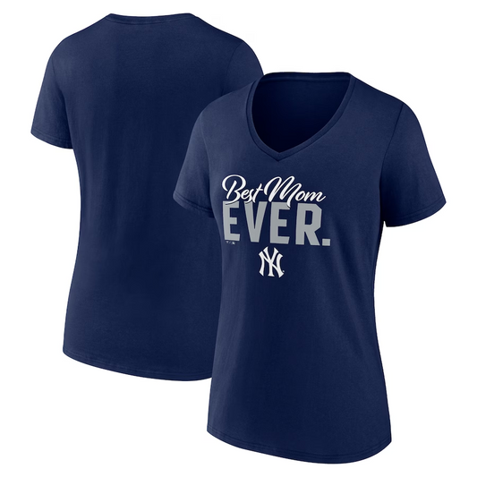 NEW YORK YANKEES WOMEN'S BEST MOM EVER T-SHIRT