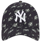 NEW YORK YANKEES WOMEN'S BLOOM 9TWENTY ADJUSTABLE HAT