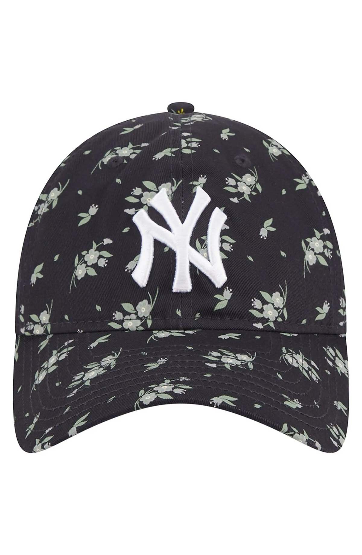NEW YORK YANKEES WOMEN'S BLOOM 9TWENTY ADJUSTABLE HAT - NAVY