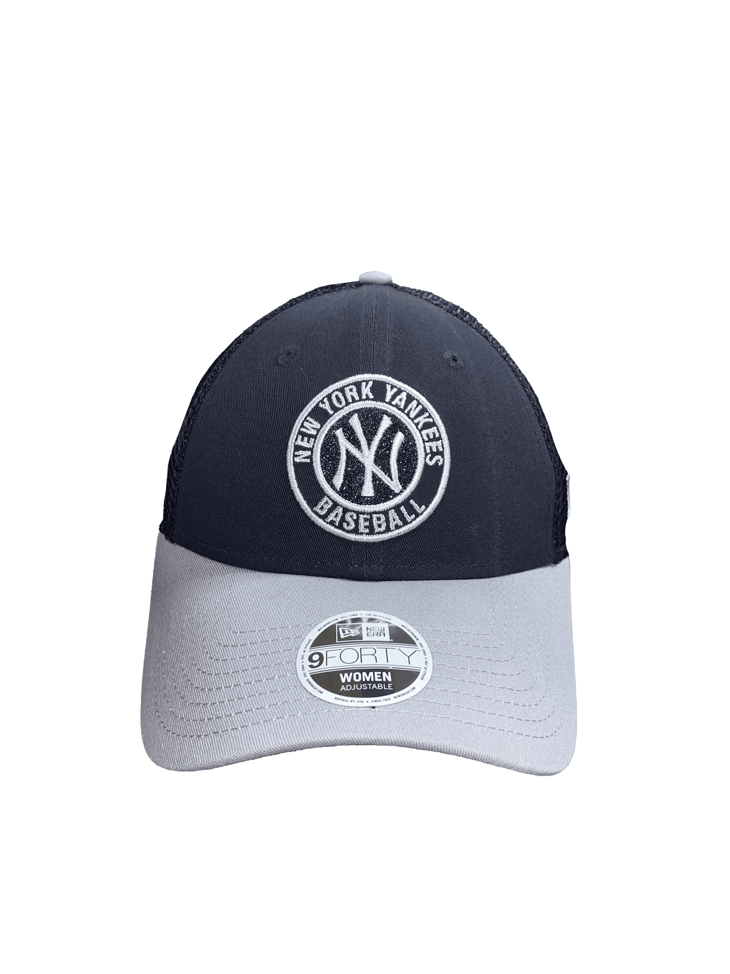 NEW YORK YANKEES WOMEN'S GLITTER 9FORTY ADJUSTABLE HAT