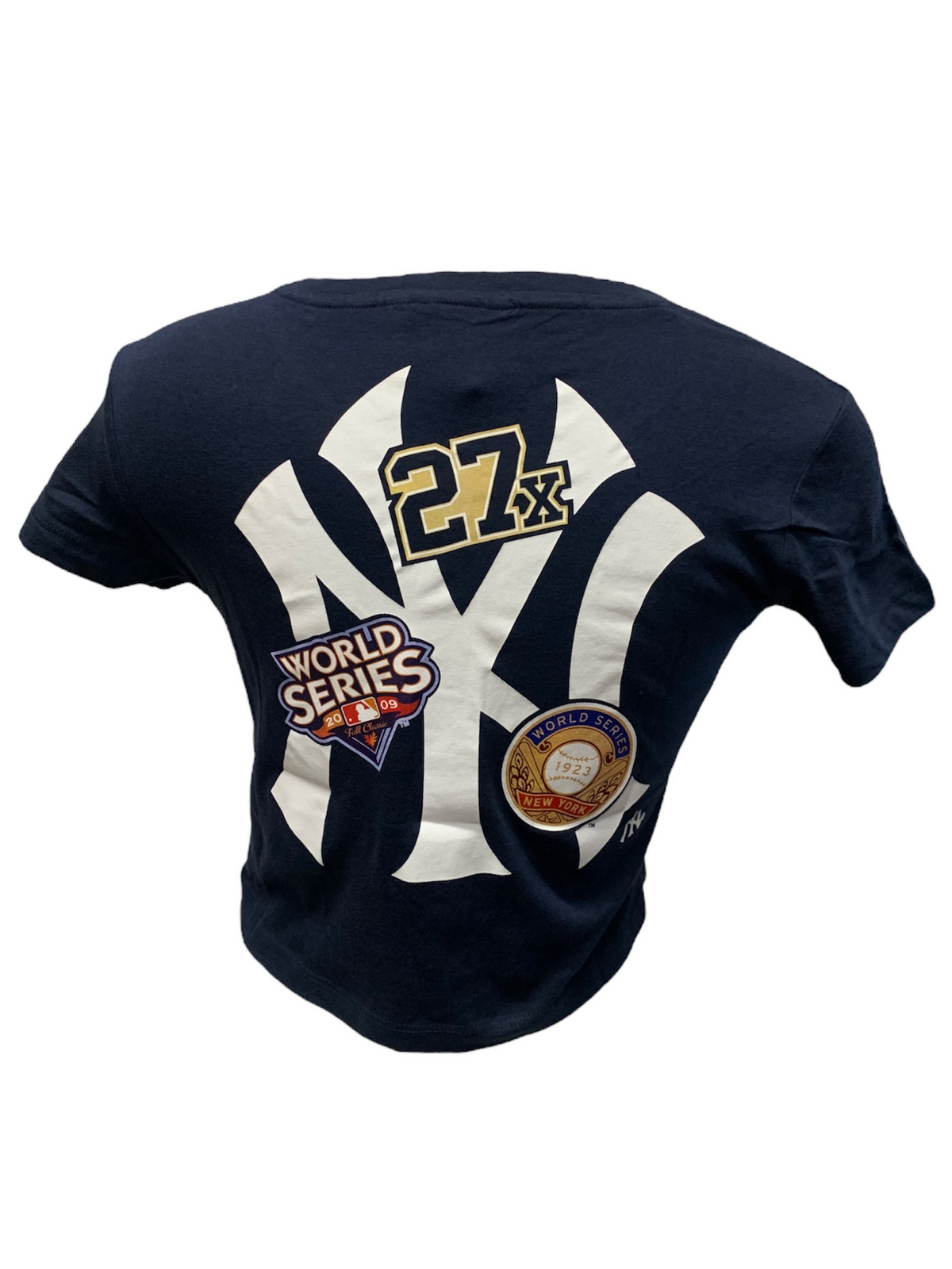 TOP CORTO MUJER NEW YORK YANKEES HISTORIC CHAMPS