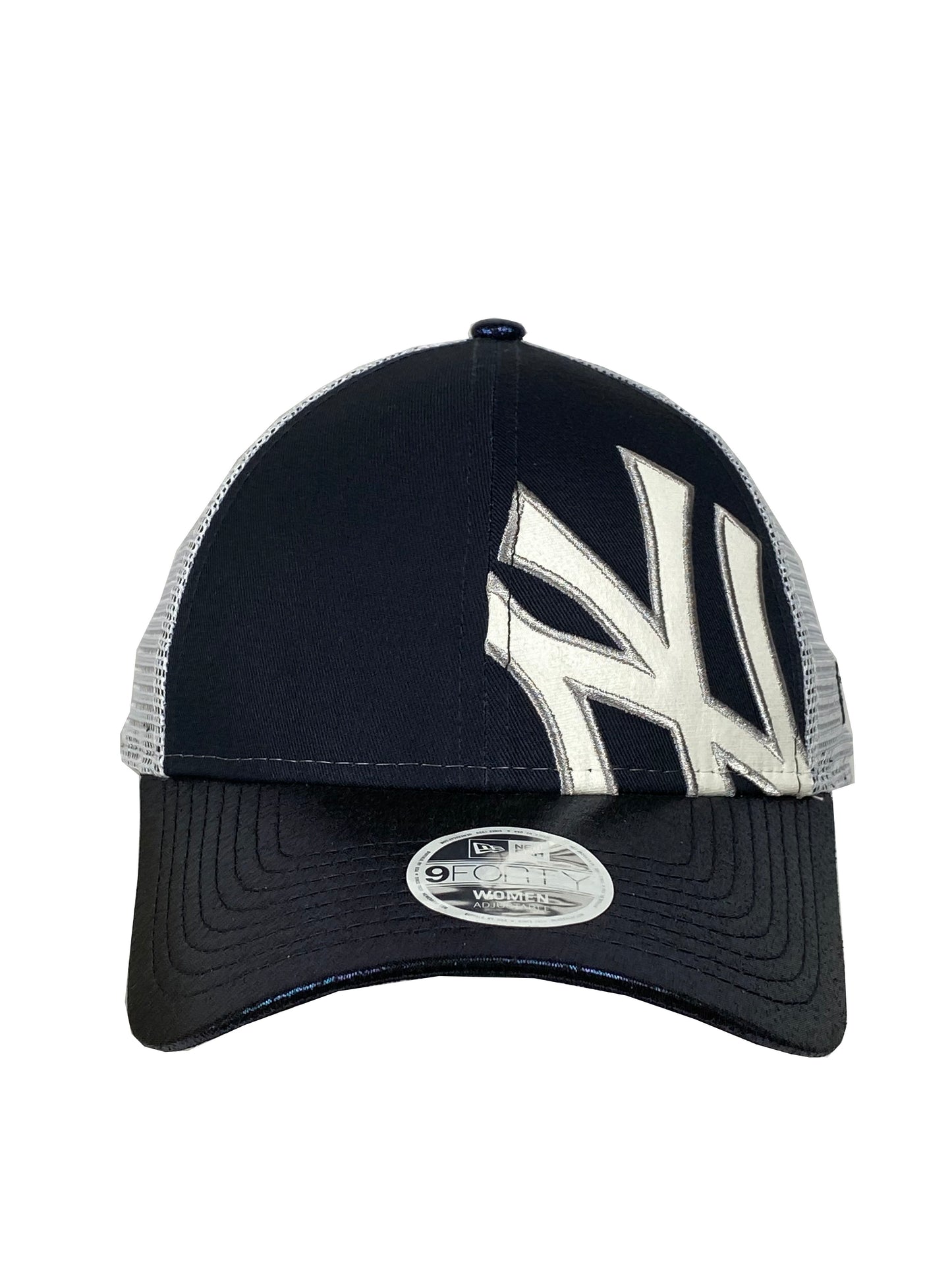 NEW YORK YANKEES WOMEN'S LOGO GLAM 9FORTY ADJUSTABLE