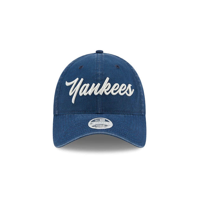 NEW YORK YANKEES WOMEN'S TEAM SCRIPT 9TWENTY ADJUSTABLE