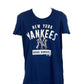 NEW YORK YANKEES WOMEN'S TEAM SHIMMER T-SHIRT
