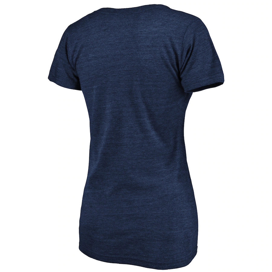 CAMISETA DE MUJER CON LOGOTIPO DESGASTADO DE LOS NEW YORK YANKEES
