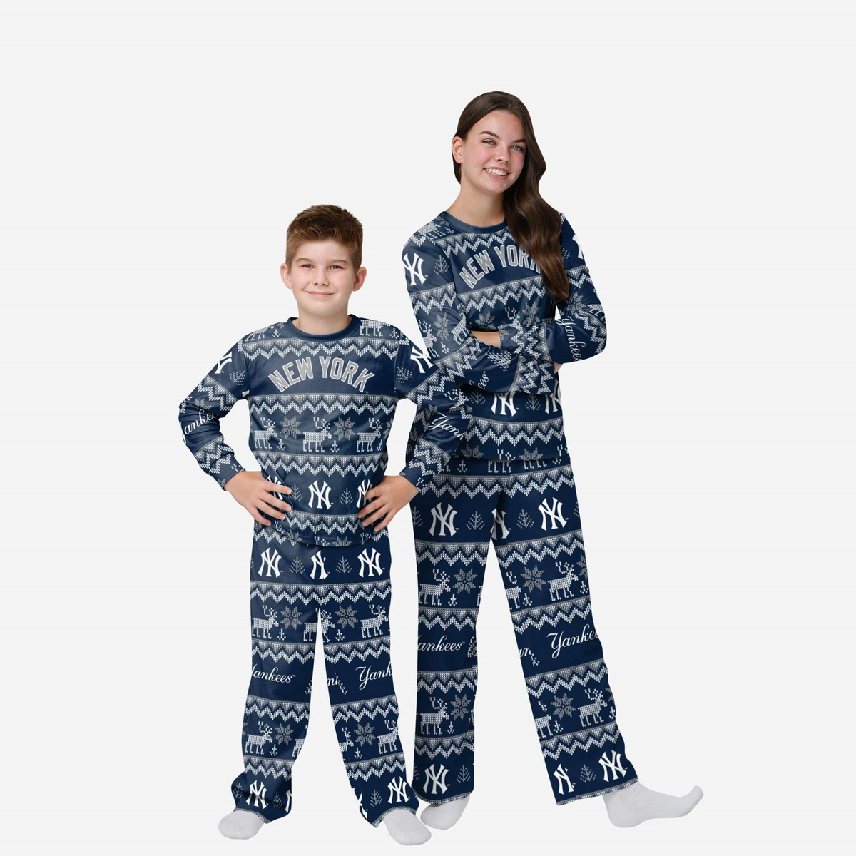 PIJAMA JÓVENES NEW YORK YANKEES ALL OVER PRINT
