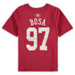 SAN FRANCISCO 49ERS KIDS NICK BOSA MAINLINER PLAYER NAME & NUMBER T-SHIRT