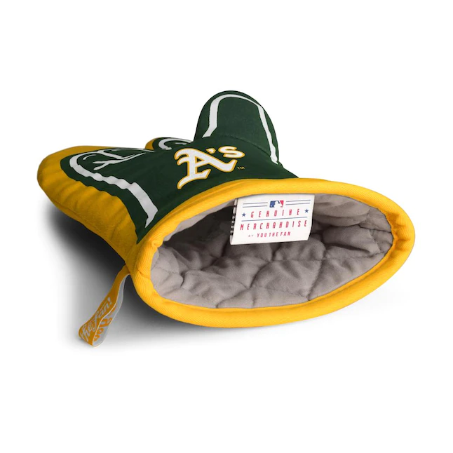 OAKLAND A'S #1 OVEN MITT