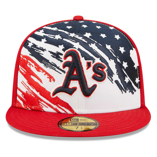 OAKLAND ATHLETICS 2022 4TH OF JULY 59FIFTY FITTED HAT