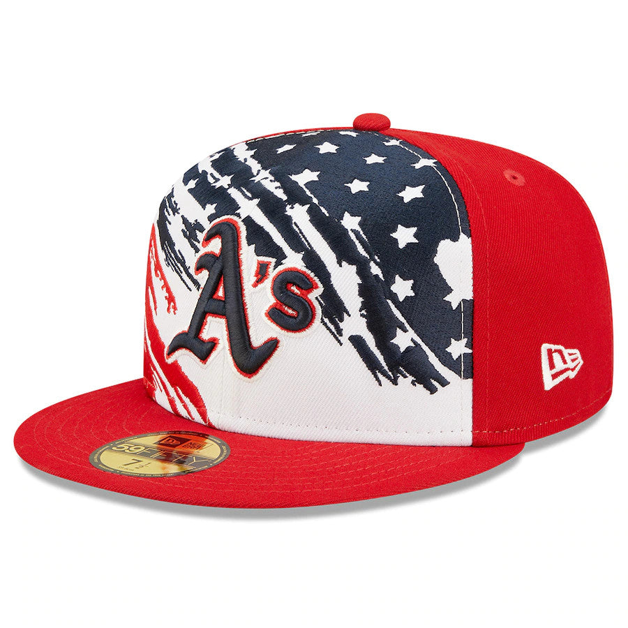 OAKLAND ATHLETICS 2022 4 DE JULIO GORRA EQUIPADA 59FIFTY