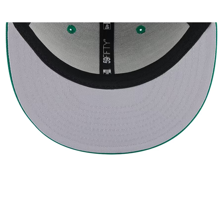 ATLETISMO DE OAKLAND 2023 ST. GORRA EQUIPADA 59FIFTY DEL DÍA DE PATRICIO