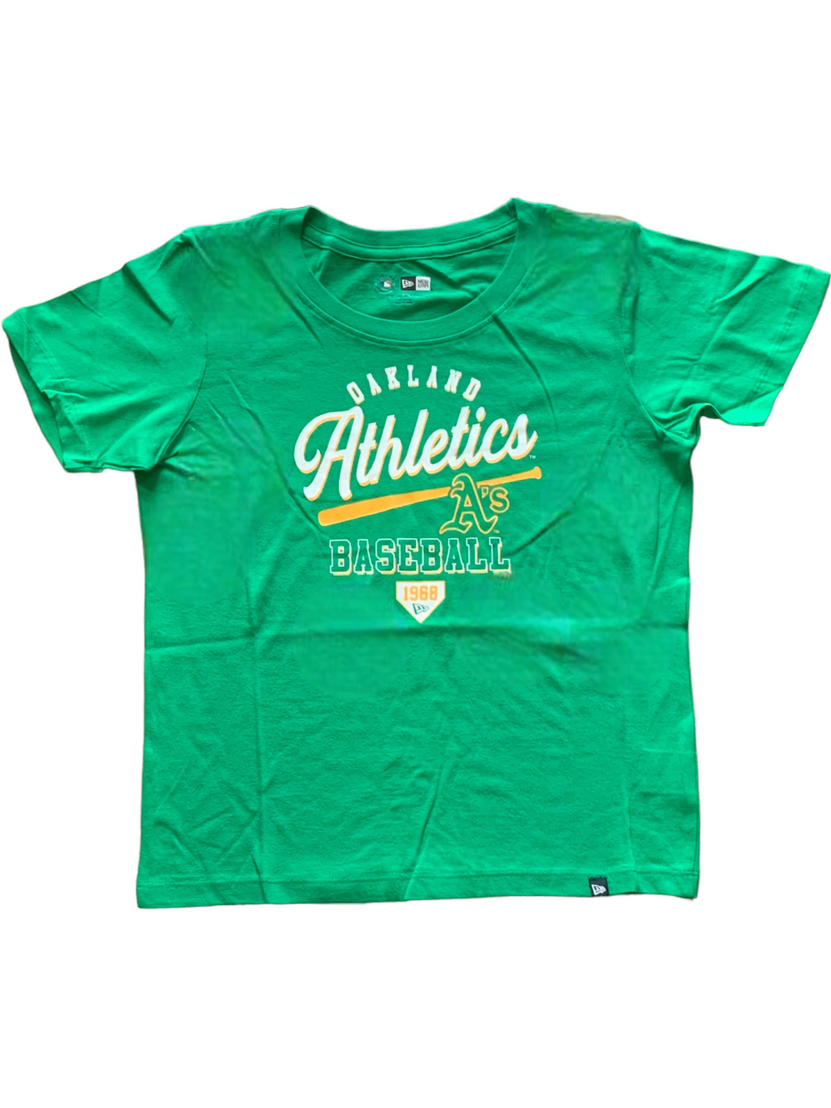 CAMISETA DE PRÁCTICA DE BATEO PARA MUJER 2023 DE OAKLAND A'S