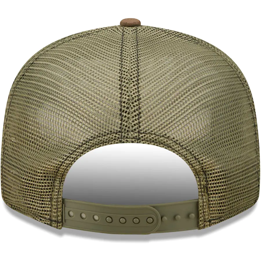 OAKLAND ATHLETICS CAMO TRUCKER 9FIFTY SNAPBACK HAT