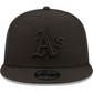 OAKLAND ATHLETICS CLASSIC BLACKOUT TRUCKER 9FIFTY SNAPBACK