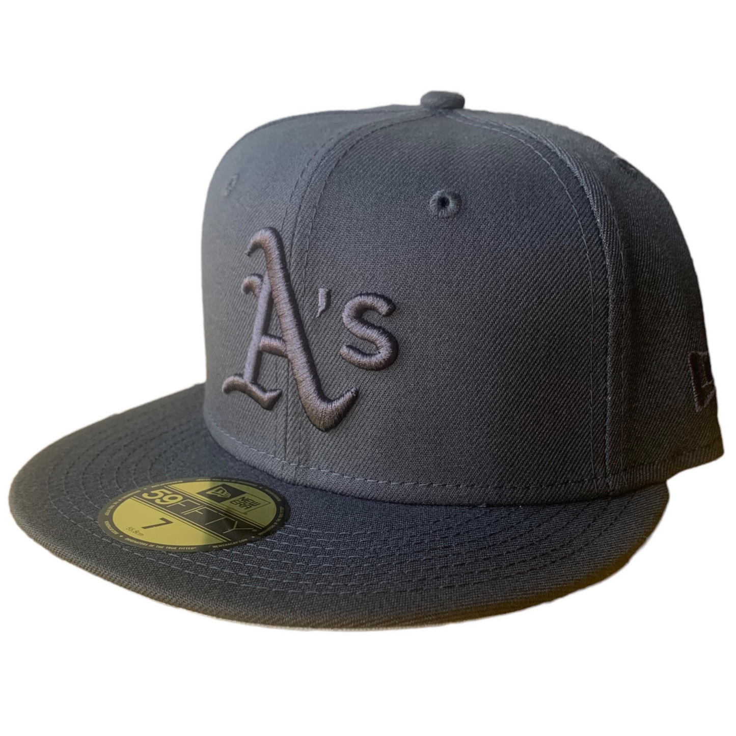 OAKLAND ATHLETICS COLOR PACK 59FIFTY FITTED HAT - GRAPHITE